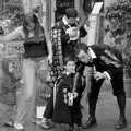 A group of traditionally dressed musicians, Two Days in Barcelona, Catalunya, Spain - 22nd September 2006