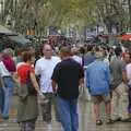 The crowds on La Rambla, Two Days in Barcelona, Catalunya, Spain - 22nd September 2006