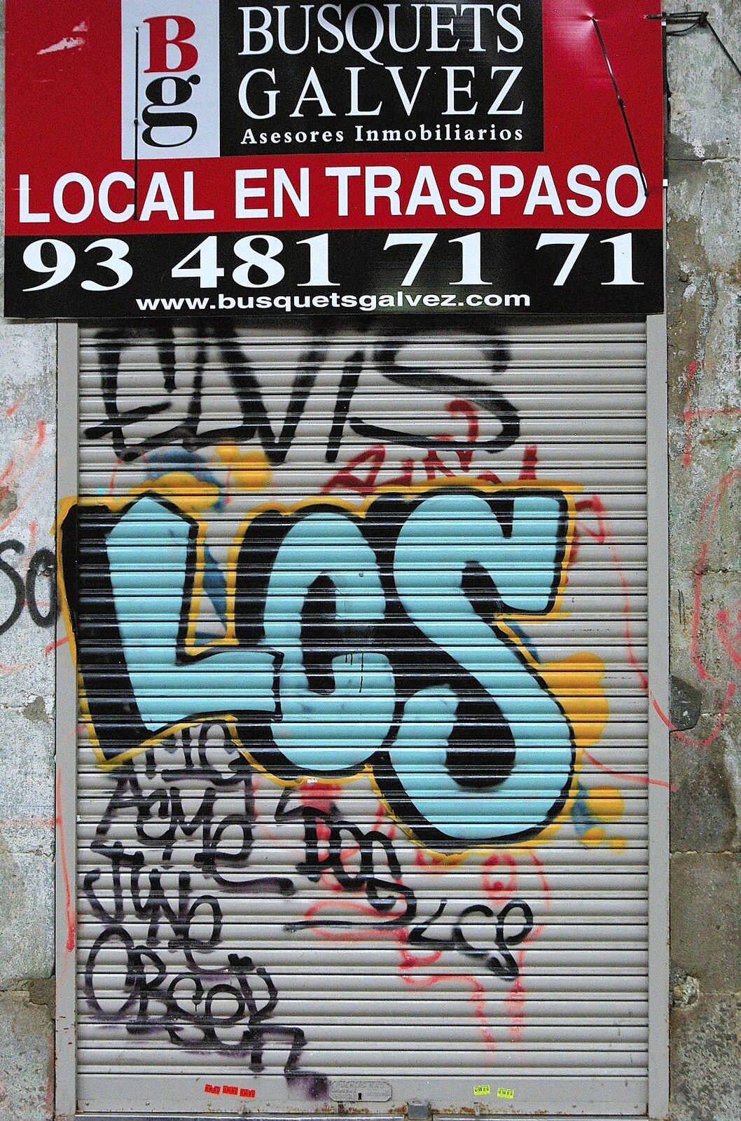 More graffiti from Two Days in Barcelona, Catalunya, Spain - 22nd September 2006