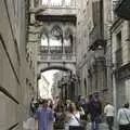 A bridge across the street, Two Days in Barcelona, Catalunya, Spain - 22nd September 2006