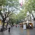 Isobel wanders a Girona avenue, Two Days in Barcelona, Catalunya, Spain - 22nd September 2006