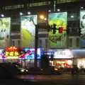 Sales posters and a traffic-light countdown, Nanjing by Night, Nanjing, Jiangsu Province, China - 4th October 2006