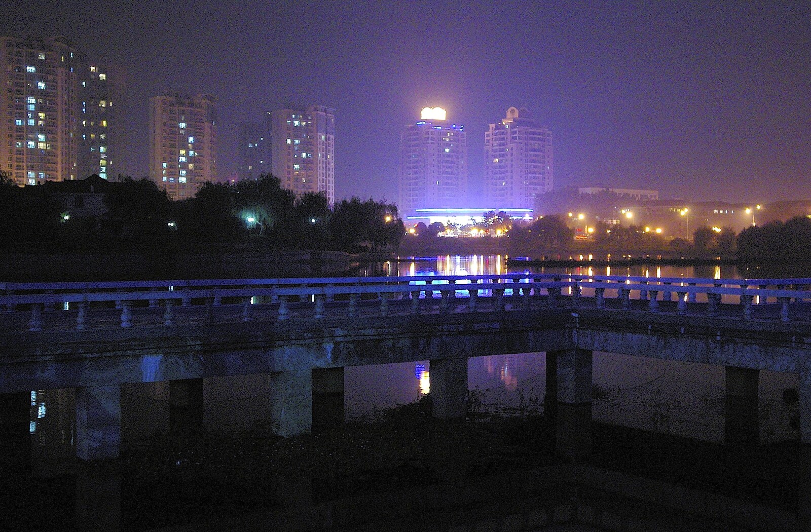A view of downtown Nanjing from Nanjing by Night, Nanjing, Jiangsu Province, China - 4th October 2006