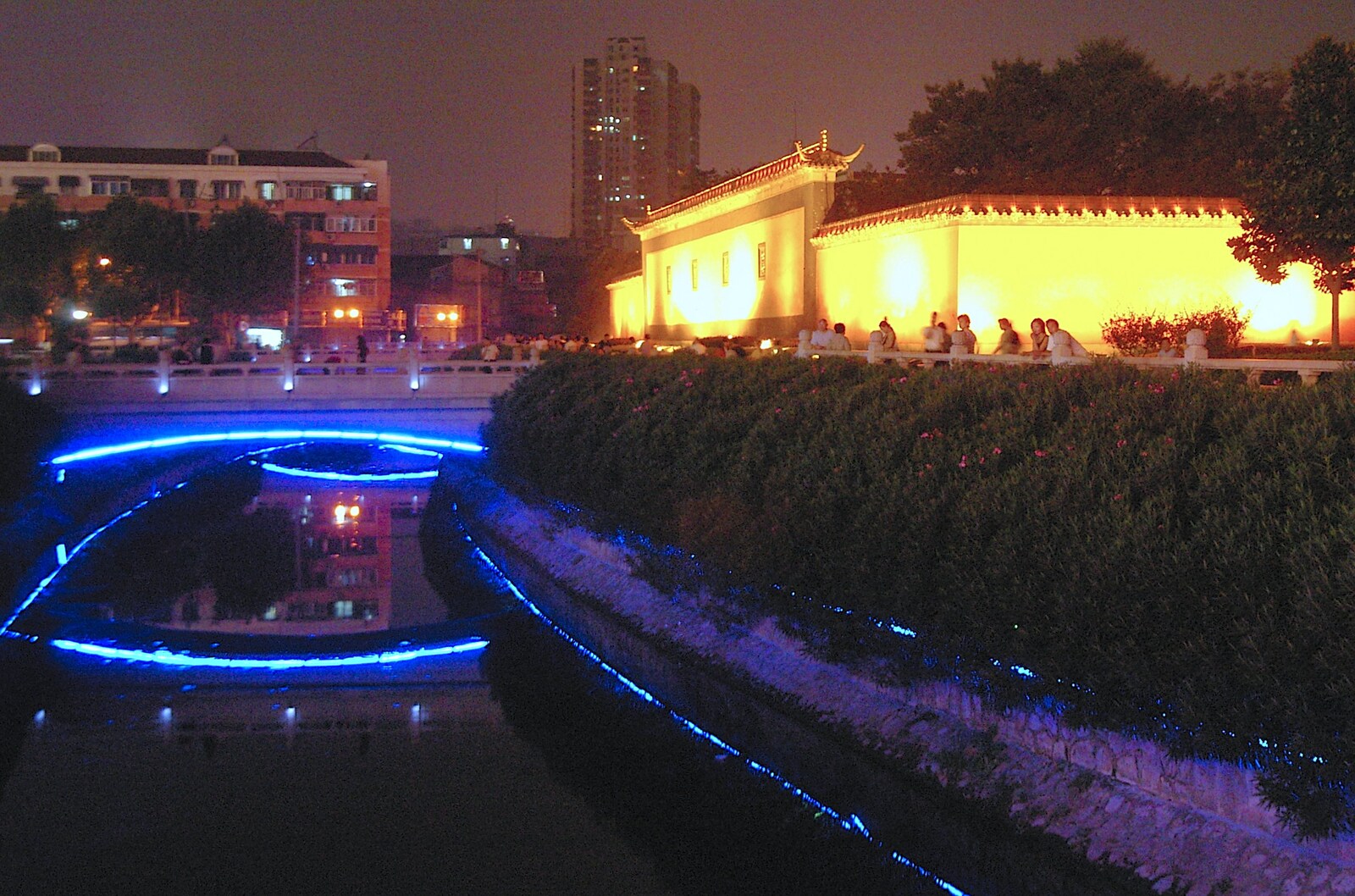 The Chaotin Temple, lit up from Nanjing by Night, Nanjing, Jiangsu Province, China - 4th October 2006