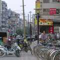 A load of parked bikes, A Few Days in Nanjing, Jiangsu Province, China - 7th October 2006