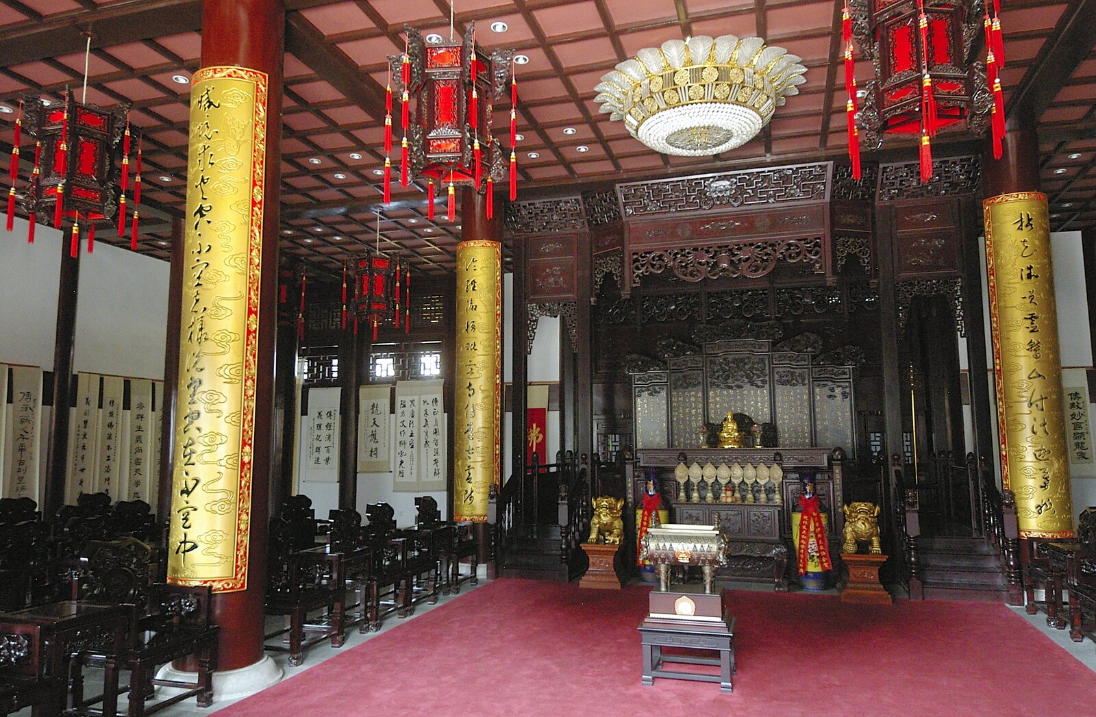 Temple room from A Few Days in Nanjing, Jiangsu Province, China - 7th October 2006