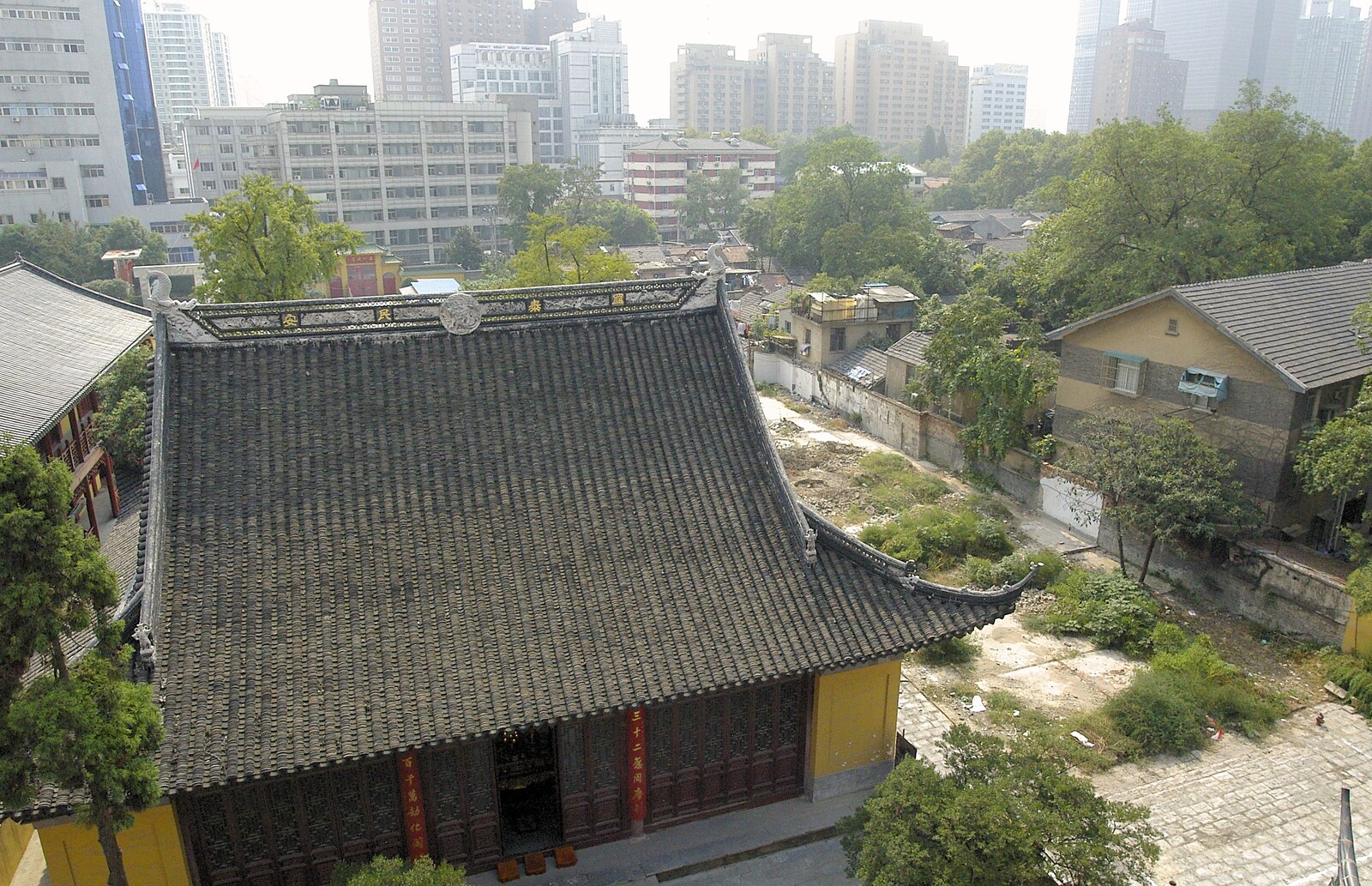 A view from the top of the temple from A Few Days in Nanjing, Jiangsu Province, China - 7th October 2006
