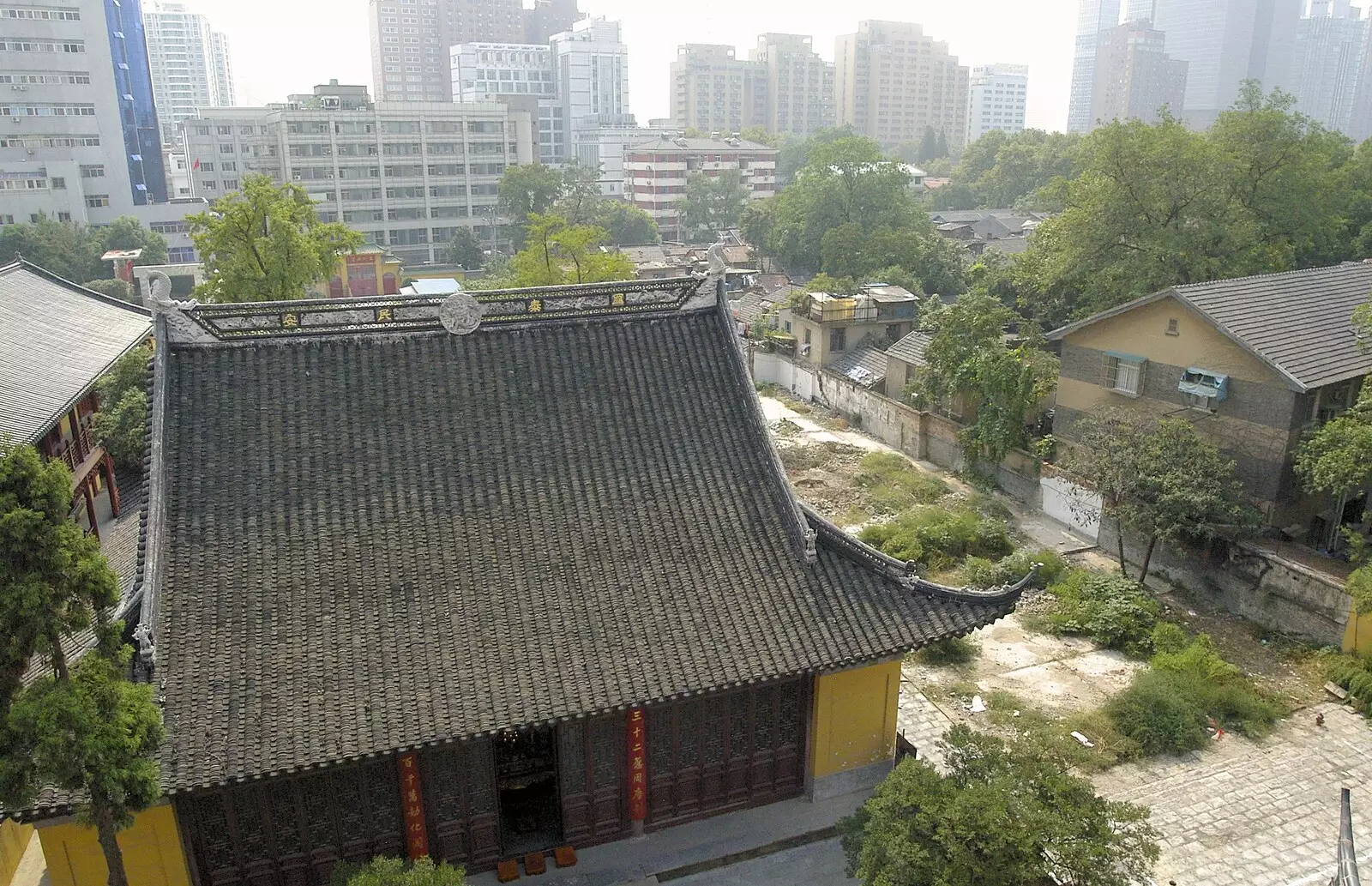 A view from the top of the temple, from A Few Days in Nanjing, Jiangsu Province, China - 7th October 2006