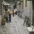 Down a back street, there's outdoor washing up, A Few Days in Nanjing, Jiangsu Province, China - 7th October 2006