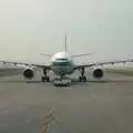 A plane taxis at Chep Lap Kok, A Few Days in Nanjing, Jiangsu Province, China - 7th October 2006