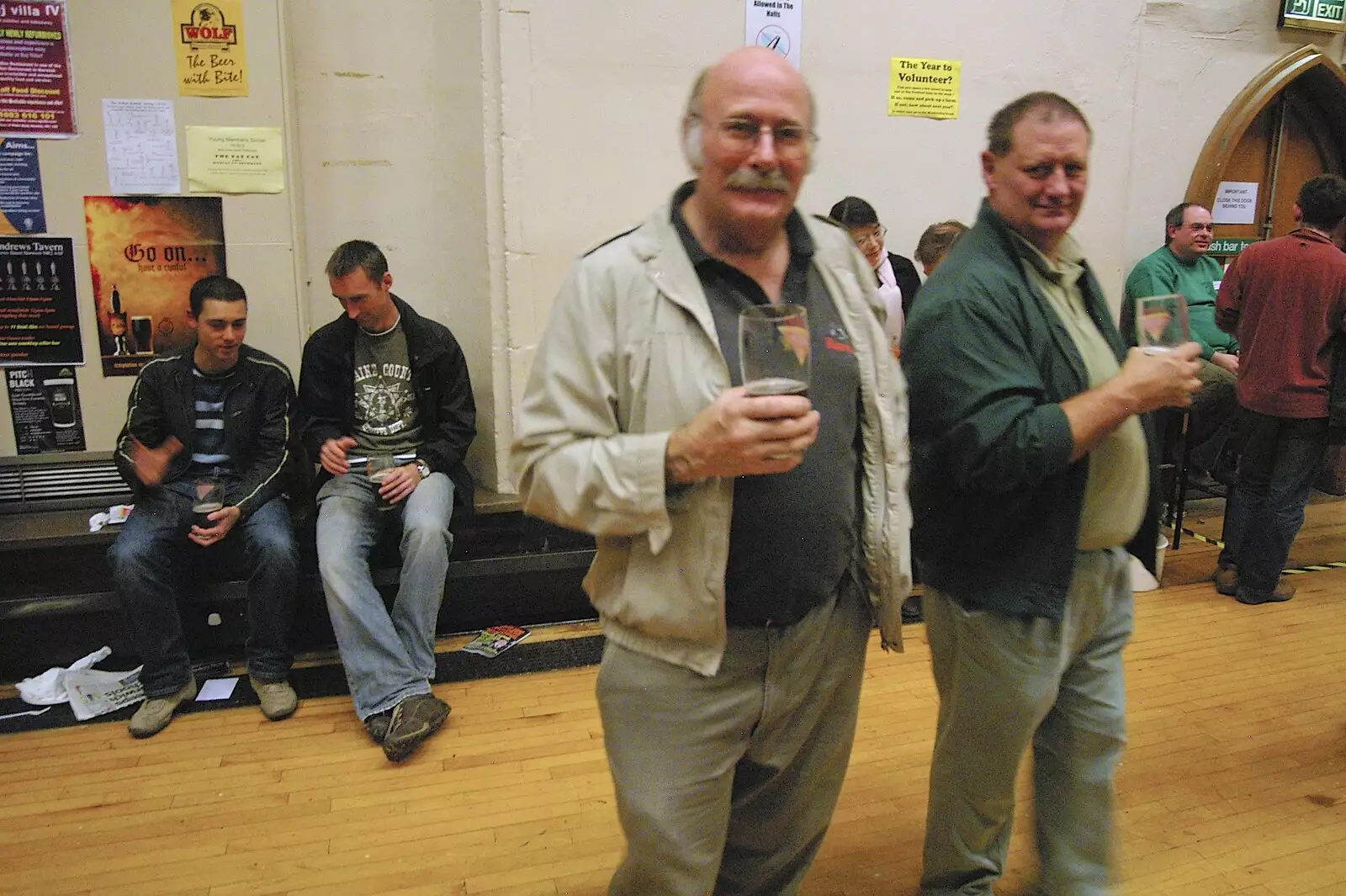 Bindery Dave and his mate, from The CAMRA Norwich Beer Festival, St. Andrew's Hall, Norwich - 25th October 2006