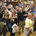 The crowd get all emotional with the band, The CAMRA Norwich Beer Festival, St. Andrew's Hall, Norwich - 25th October 2006