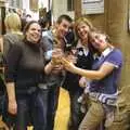 Jen, Simon, Sarah and Suey, The CAMRA Norwich Beer Festival, St. Andrew's Hall, Norwich - 25th October 2006