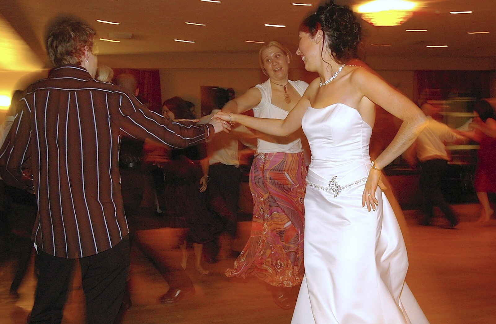 Caroline dances from Caroline and Chris's Wedding, Spanish Point, County Clare, Ireland - 26th October 2006