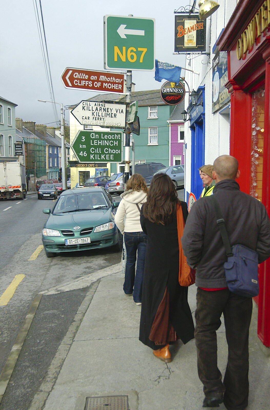 Wandering around Ennistymon from Corofin, Ennistymon and The Burran, County Clare, Western Ireland - 27th October 2006