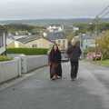 Walking up that hill, Corofin, Ennistymon and The Burran, County Clare, Western Ireland - 27th October 2006