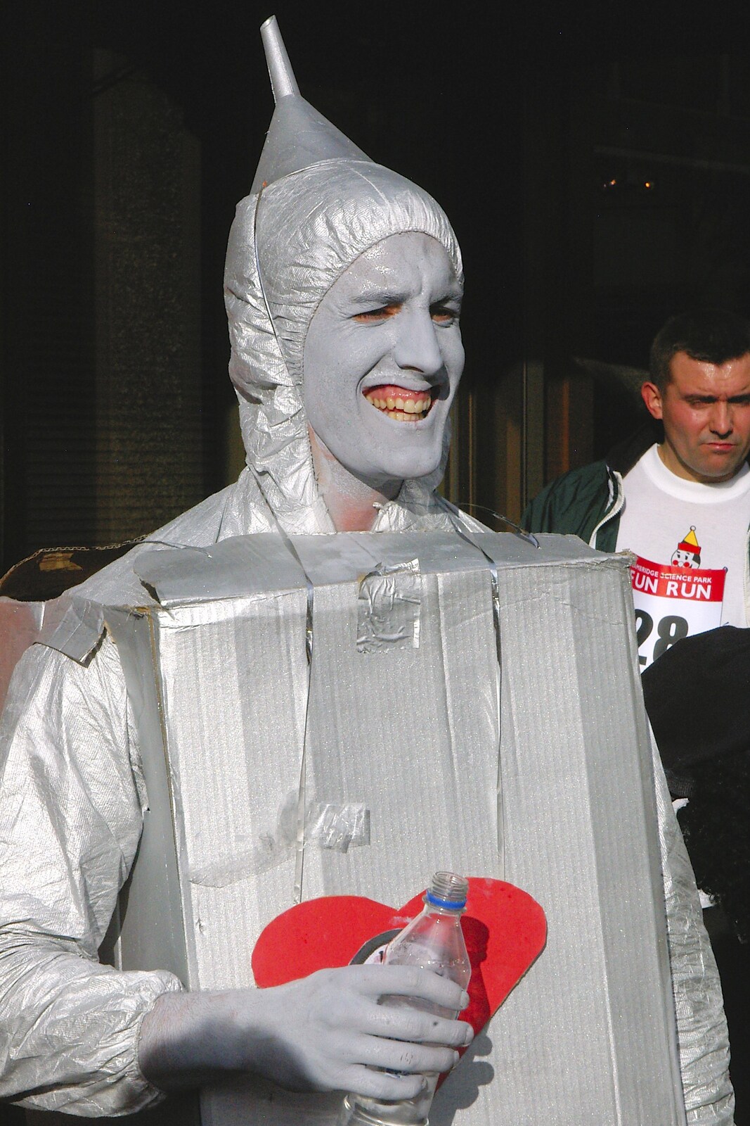 The Tin Man out of the Wizard of Oz from Cambridge Science Park "Children in Need" Fun Run, Milton Road, Cambridge - 17th November 2006