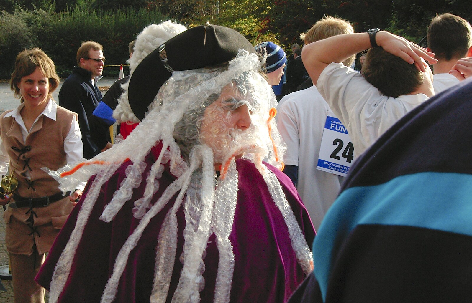 A Pirates of the Carribean character from Cambridge Science Park "Children in Need" Fun Run, Milton Road, Cambridge - 17th November 2006
