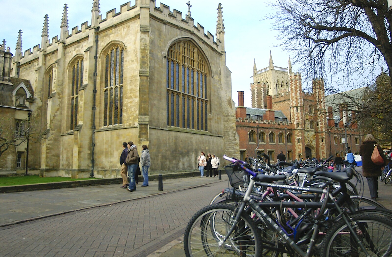 Trinity Street in Cambridge from Autumn Colleges: a Wander around The Backs, Cambridge - 26th November