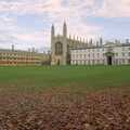 King's College Chapel, and dead autumn leaves, Autumn Colleges: a Wander around The Backs, Cambridge - 26th November