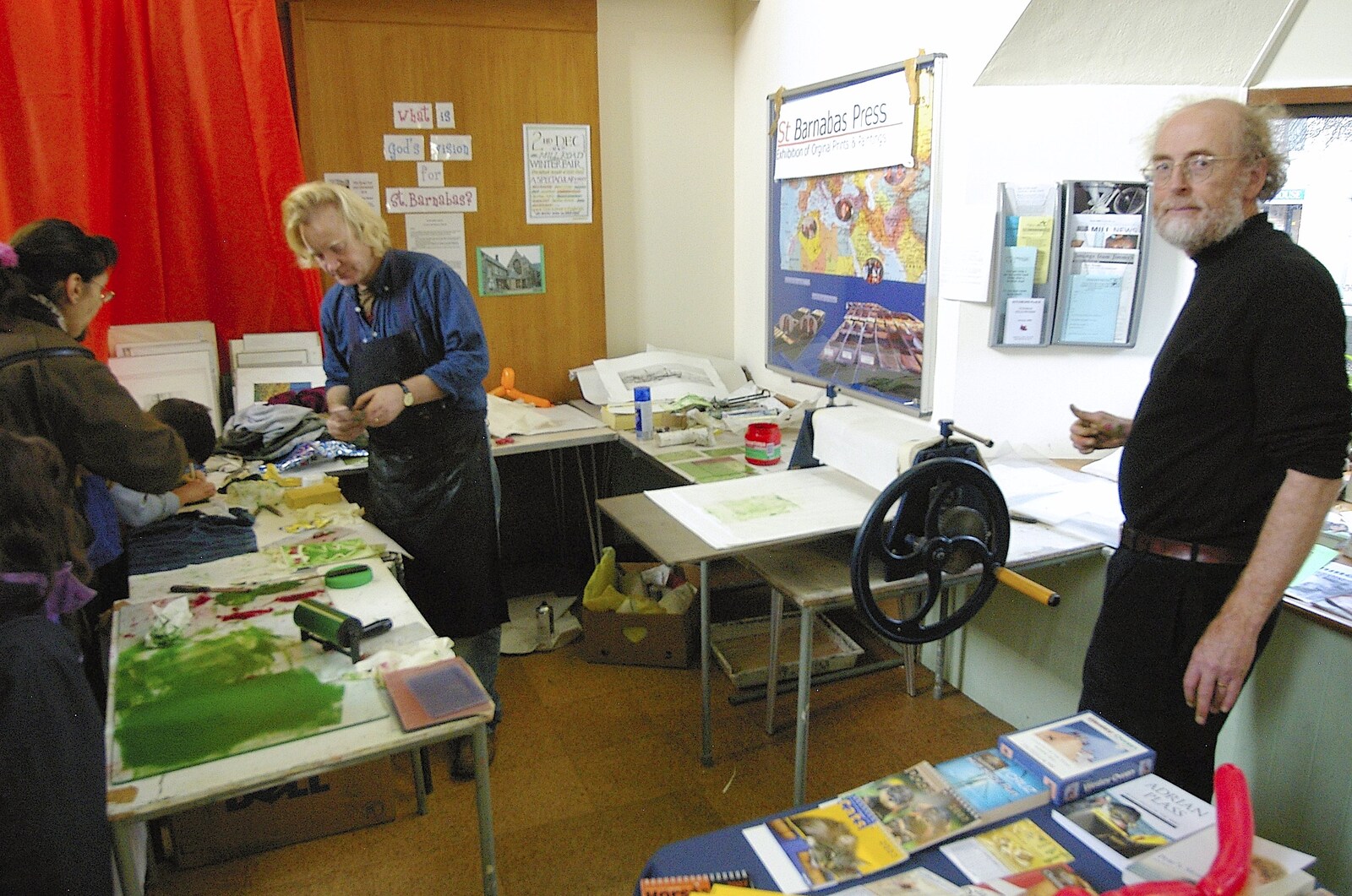 The St. Barnabas Press from The Winter Fair, Mill Road, Cambridge - 2nd December 2006