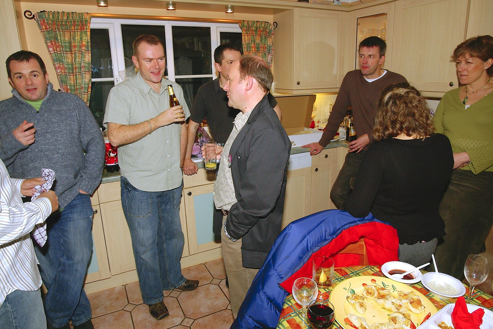 More kitchen action from Bill's Party, Papworth Everard, Cambridgeshire - 9th December 2006