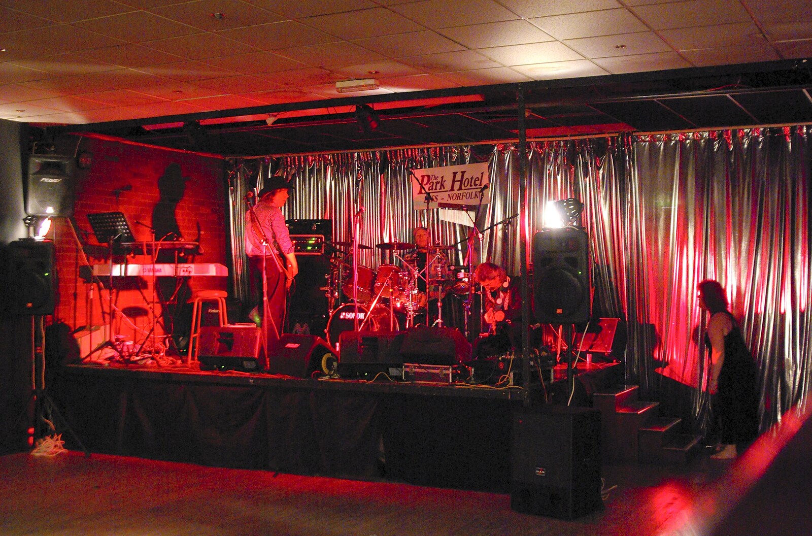 The stage at the Park Hotel from The BBs at the Park Hotel, and Christmas in Blackrock, Dublin, Ireland - 25th December 2006