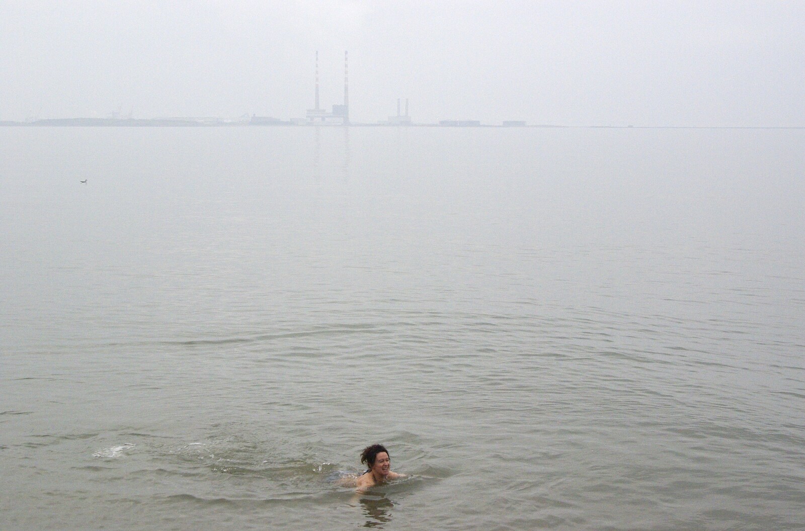 Swimming in Dublin Bay on Christmas day from The BBs at the Park Hotel, and Christmas in Blackrock, Dublin, Ireland - 25th December 2006
