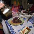 2006 The Christmas pudding is well and truly on fire