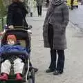 Kai, Jules and Isobel on the streets, The Christmas Markets of Brussels, Belgium - 1st January 2007