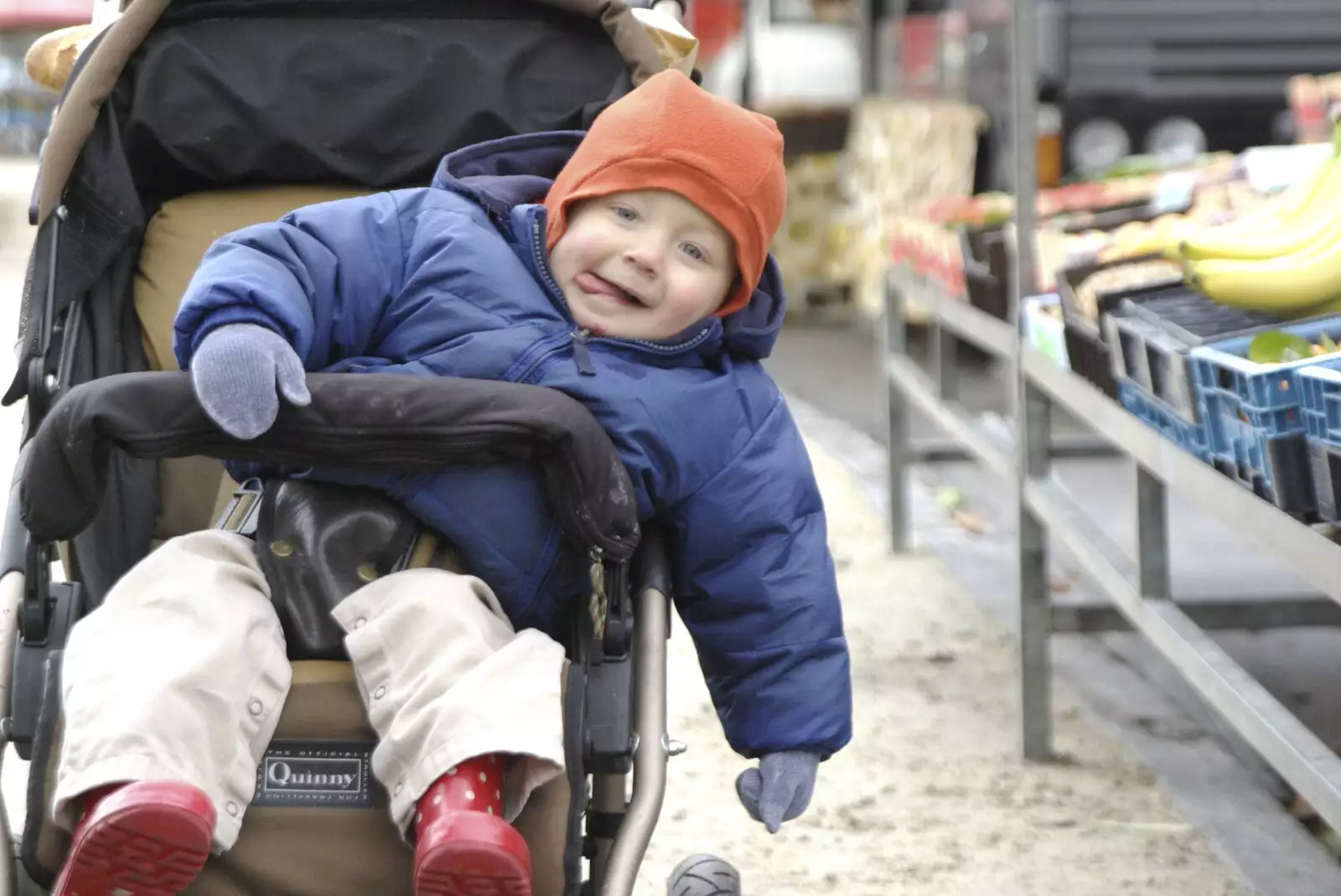 Kai: The Baby Nosh, from The Christmas Markets of Brussels, Belgium - 1st January 2007