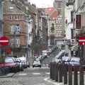 A Brussels side street, The Christmas Markets of Brussels, Belgium - 1st January 2007