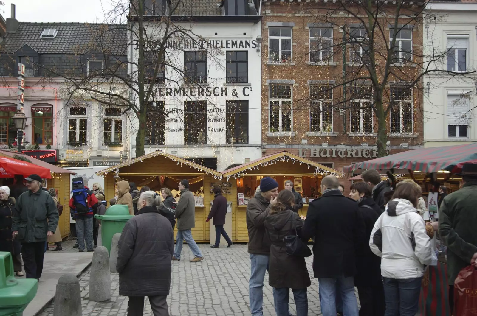 Christmas market, from The Christmas Markets of Brussels, Belgium - 1st January 2007