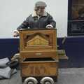 A Brussels organ grinder, The Christmas Markets of Brussels, Belgium - 1st January 2007