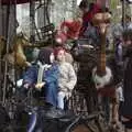 Kids on a great old-fashioned merry-go-round, The Christmas Markets of Brussels, Belgium - 1st January 2007