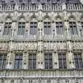 Part of the L'Hôtel De Ville in the Grand Place, The Christmas Markets of Brussels, Belgium - 1st January 2007