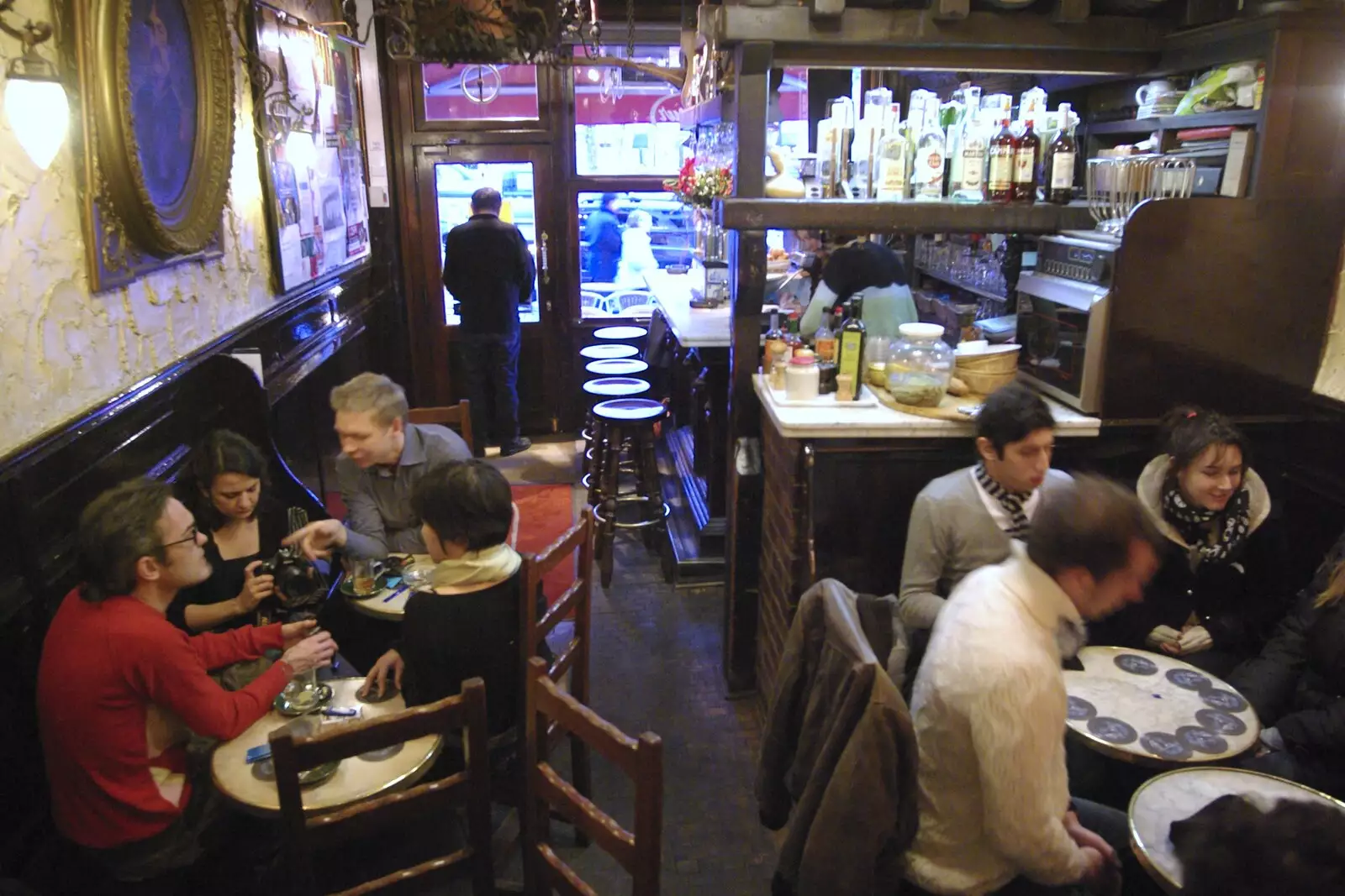 A Brussels bar, from The Christmas Markets of Brussels, Belgium - 1st January 2007