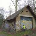 We find a derelict building in Royal Park, The Christmas Markets of Brussels, Belgium - 1st January 2007