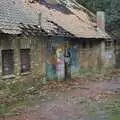 Derelict building and graffiti, The Christmas Markets of Brussels, Belgium - 1st January 2007