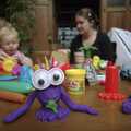 2007 Nosher makes a purple thing of Play Doh