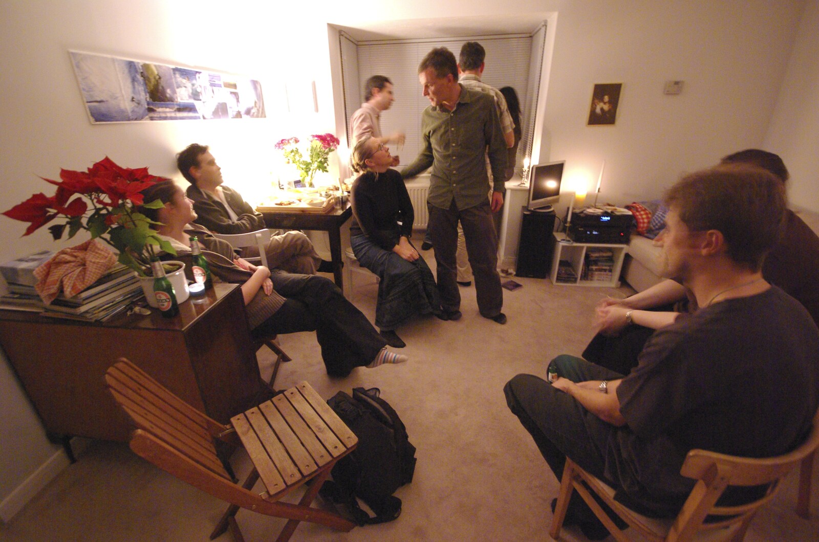 In Anne's new flat from Taptu: A New Start-up, and The BBs at the Apollo Rooms, Harleston - 3rd February 2007
