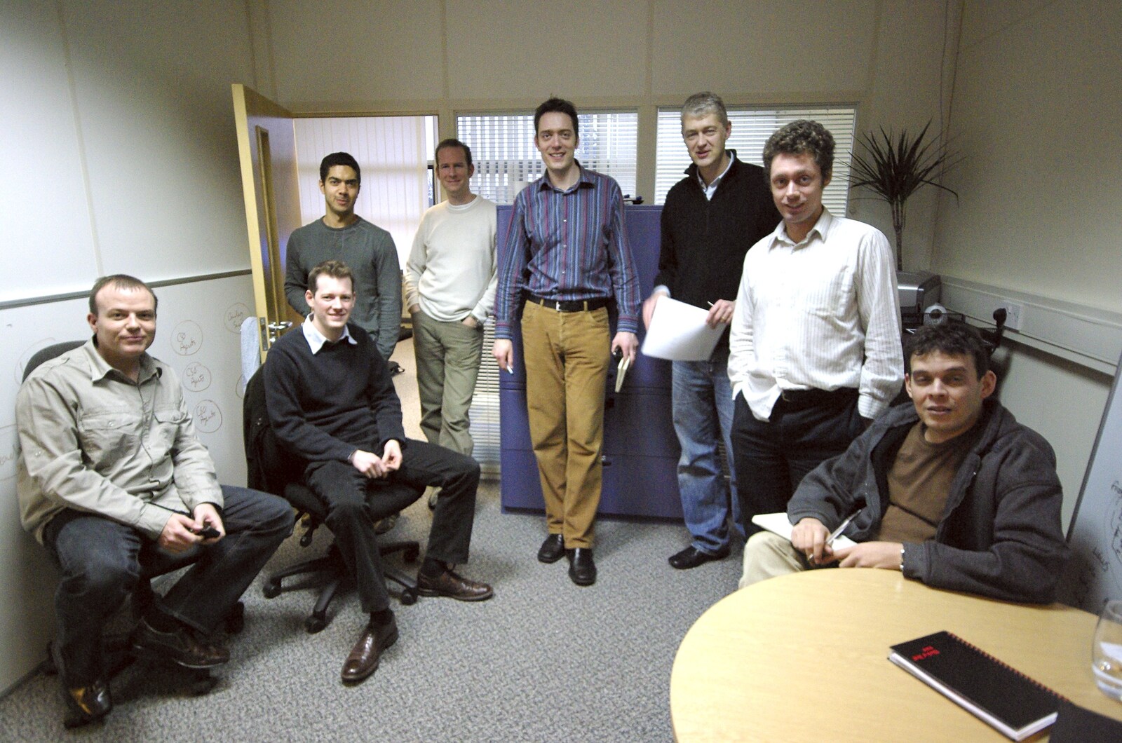 The Taptu start-up gang in the current office from Taptu: A New Start-up, and The BBs at the Apollo Rooms, Harleston - 3rd February 2007