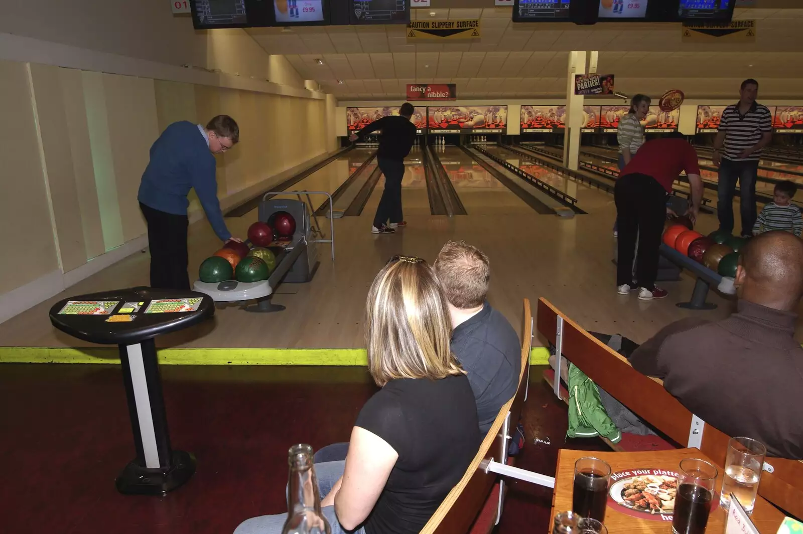 Down in Cambridge for bowling, from Ten-pin Bowling and Birthdays, Cambridge Leisure Park, Cambridge - 17th February 2007