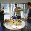 The food is started, Taptu Moves Offices: Crossing Milton Road, Cambridge - 19th February 2007
