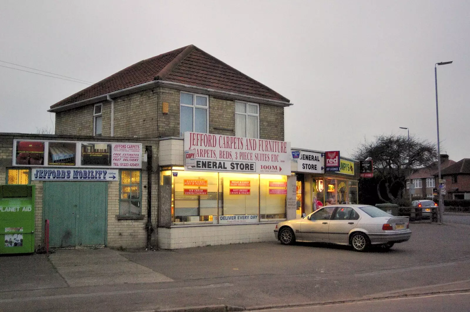 Jefford Carpets in Chesterton, from A Swiss Fondue with Bus-Stop Rachel and Sam, Gwydir Street, Cambridge - 1st March 2007