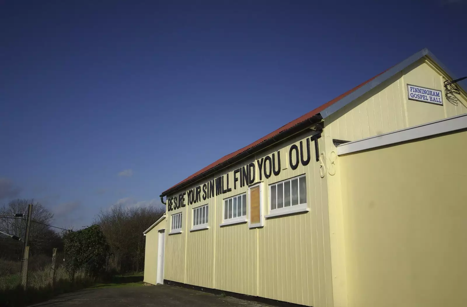 Finningham Gospel Hall, from Finningham Gospel Hall and Isobel's House Warming, Ward Road, Cambridge - 17th March 2007