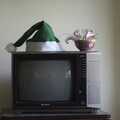 The TV in Isobel's lounge has got its St. Patrick's hat on