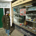 Noddy looks in a second hand shop, Isobel's House Warming, a Gospel Hall, and Derelict Newsagents, Ward Road, Cambridge - 17th March 2007