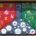 Colourful graffiti in the style of the South African flag, Isobel's House Warming, a Gospel Hall, and Derelict Newsagents, Ward Road, Cambridge - 17th March 2007