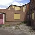 Round the back of the newsagent, The Derelict Salam Newsagents, Perne Road, Cambridge - 18th March 2007